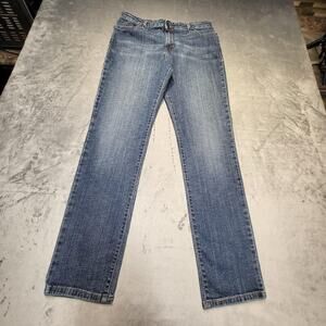 Levis Jeans Womens 16 Mid Rise Skinny Denim Stretch Classic Egypt Denim Pants